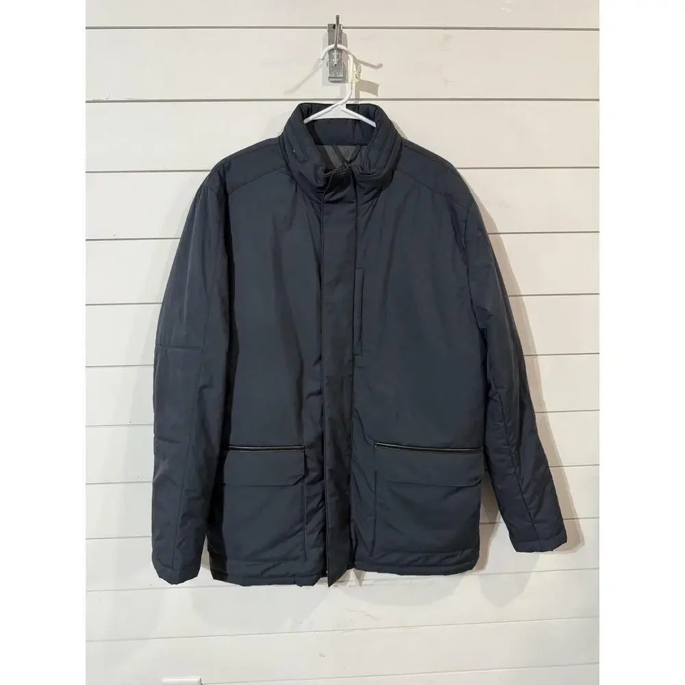 Corneliani Men's Blue technical cashmere field jacket 54 RTL: $1,095.00